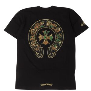 Shop Chrome Hearts Camouflage Cemetery Cross Pocket Tee from the official store. The T-shirt featured a white Chrome Hearts logo on the left chest pocket.